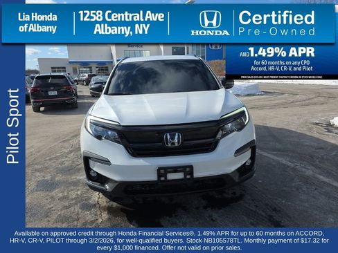 Certified 2022 Honda Pilot Sport image 2