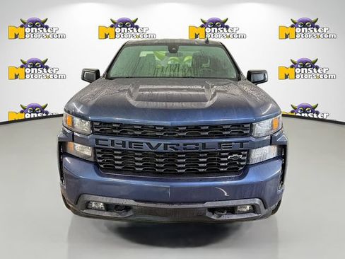 Used 2021 Chevrolet Silverado 1500 Custom w/ LPO, Dark Essentials Package AWD/4WD image 2