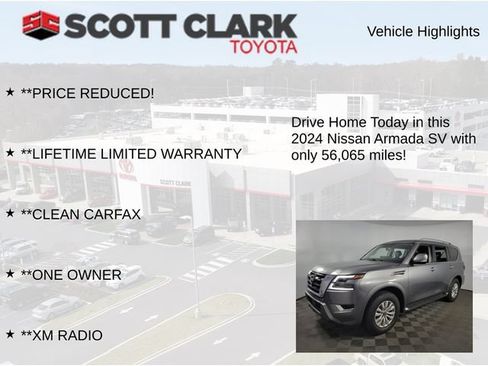 Used 2024 Nissan Armada SV RWD image 12