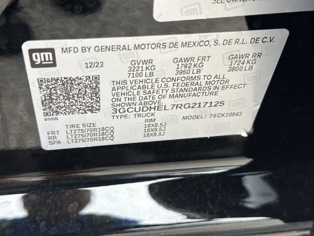 Used 2024 Chevrolet Silverado 1500 ZR2 w/ Technology Package AWD/4WD image 35