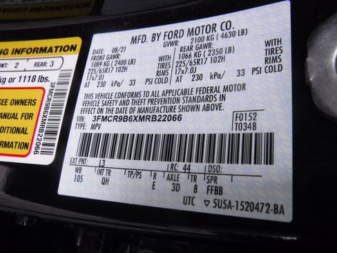 Used 2021 Ford Bronco Sport Big Bend w/ Big Bend Package (96B) image 39