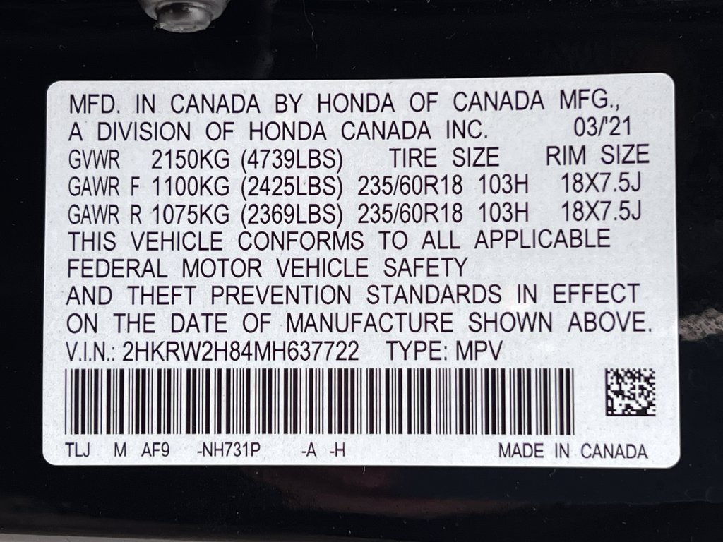 Used 2021 Honda CR-V EX-L image 24