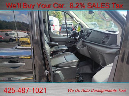 Used 2020 Ford Transit 250 148 High Roof Extended w/ Load Area Protection Package RWD image 13