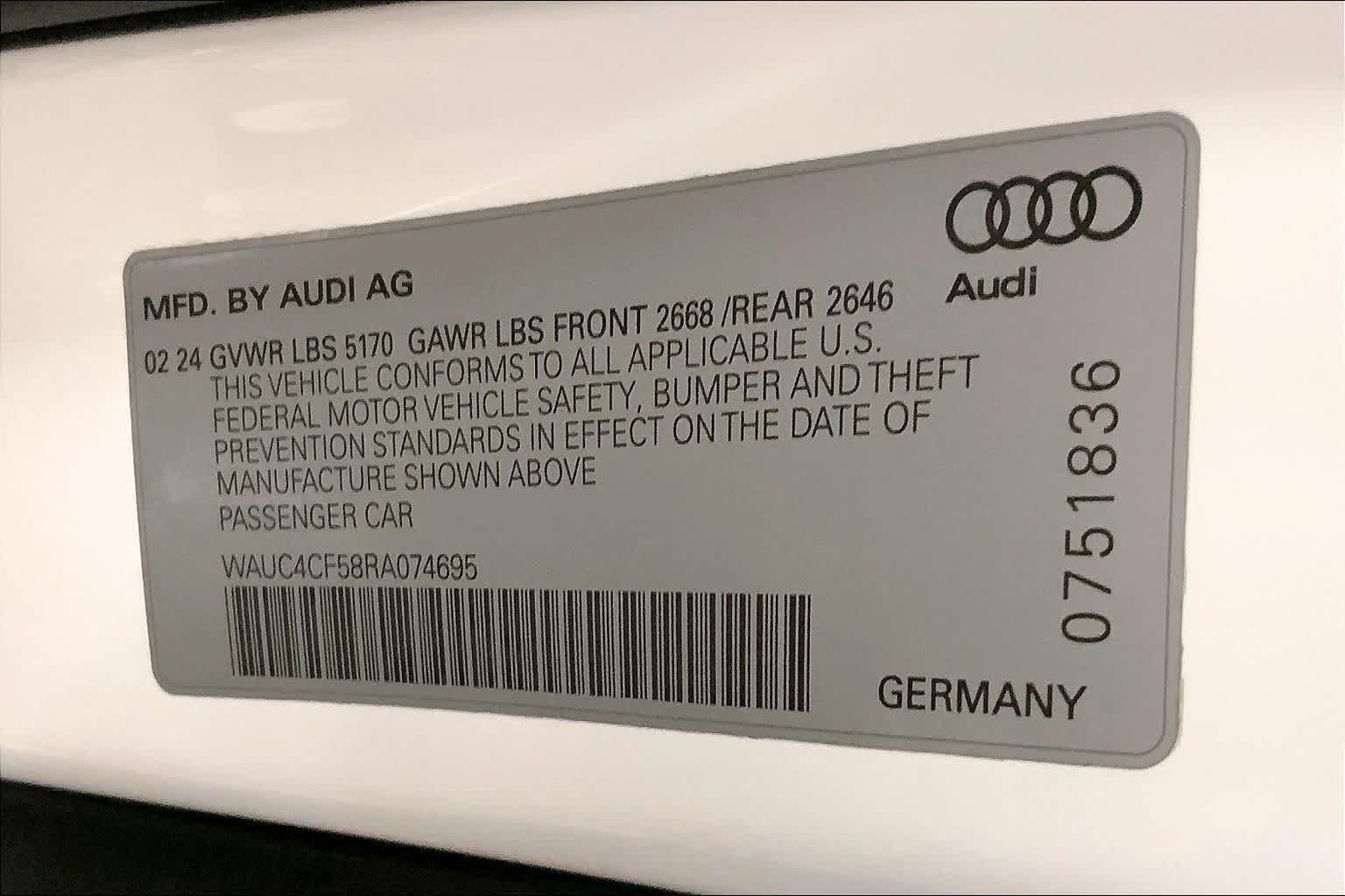 Used 2024 Audi S5 Premium Plus w/ Premium Plus Package AWD/4WD image 37