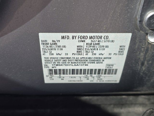 Used 2020 Ford Explorer XLT RWD image 34