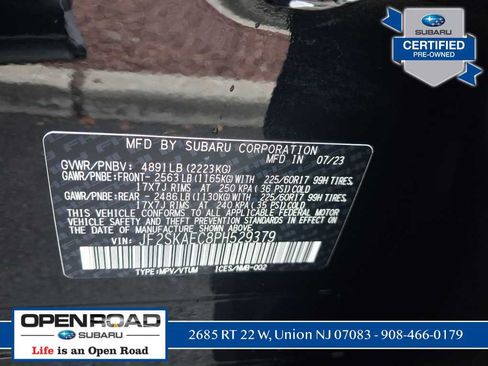 Certified 2023 Subaru Forester Premium AWD/4WD image 39