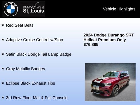 Used 2024 Dodge Durango SRT Hellcat image 16