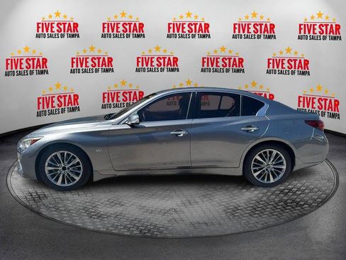 Used 2020 INFINITI Q50 Luxe w/ All Weather Package RWD image 4