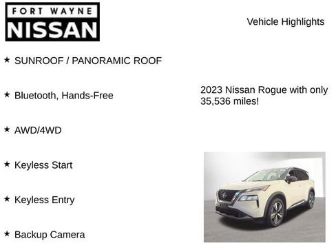 Used 2023 Nissan Rogue SL AWD/4WD image 7