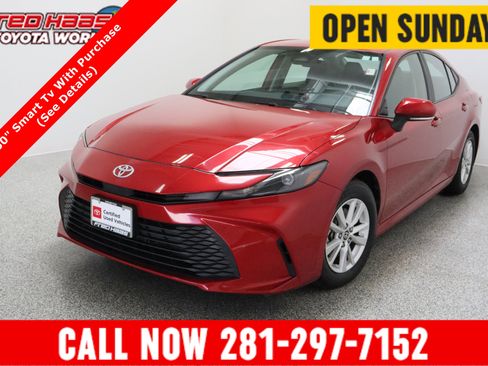 Certified 2025 Toyota Camry LE FWD image 1
