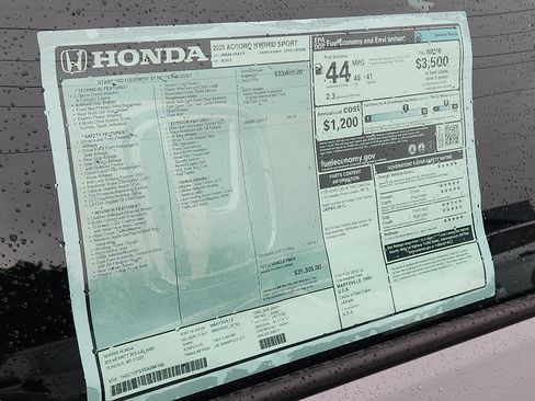 New 2025 Honda Accord Sport image 18