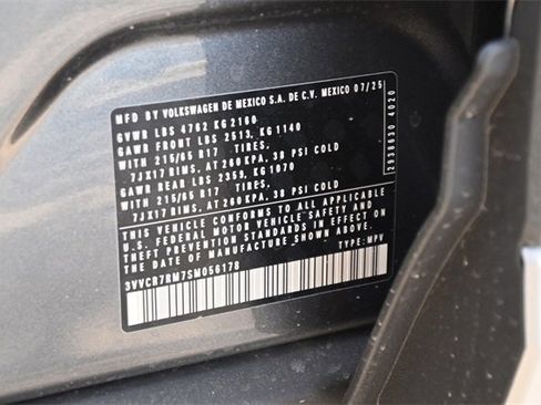 New 2025 Volkswagen Tiguan S image 19