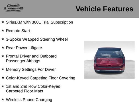 Used 2025 Chevrolet Tahoe LT AWD/4WD image 16