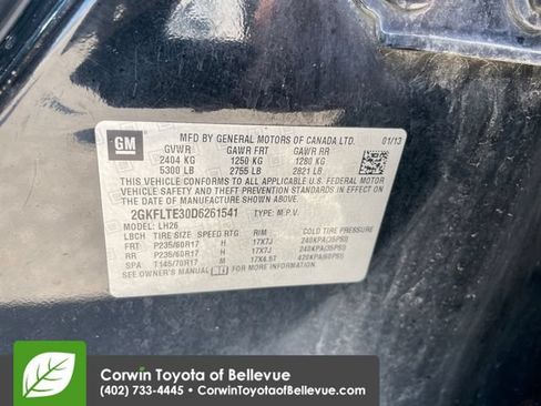 Used 2013 GMC Terrain SLE w/ Cargo Package AWD/4WD image 16