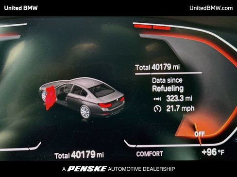 Used 2020 BMW 530i w/ Premium Package RWD image 7