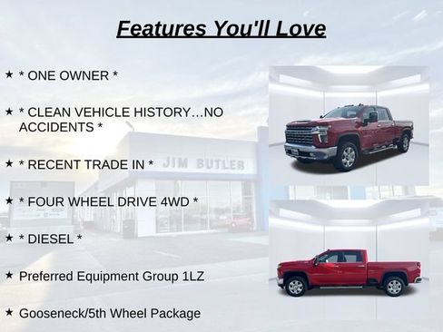 Used 2022 Chevrolet Silverado 2500 LTZ w/ LTZ Premium Package AWD/4WD image 8