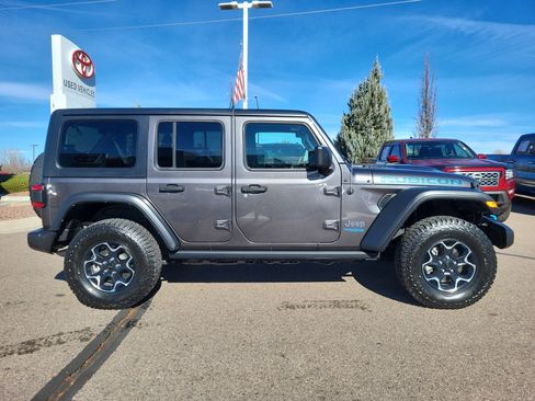 Used 2022 Jeep Wrangler Unlimited Rubicon 4xe w/ Cold Weather Group image 2