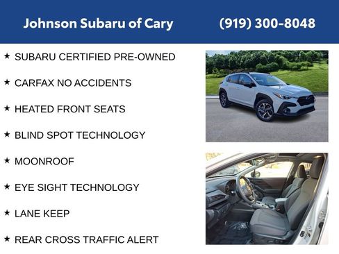 Certified 2025 Subaru Crosstrek 2.0i Premium image 6
