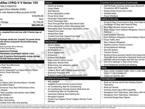 New 2026 Cadillac Lyriq V image 43