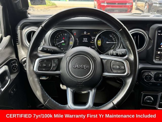 Certified 2022 Jeep Wrangler Unlimited Rubicon 4xe AWD/4WD image 19