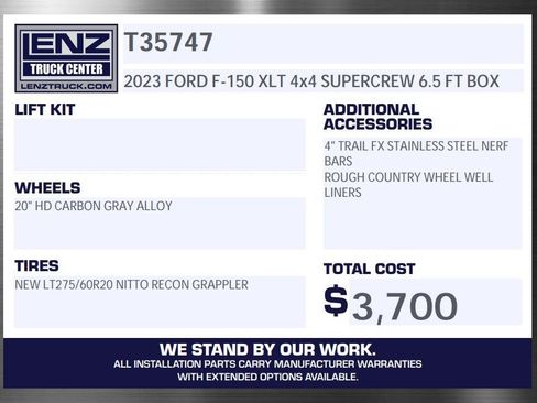 Used 2023 Ford F150 XLT w/ Trailer Tow Package image 2