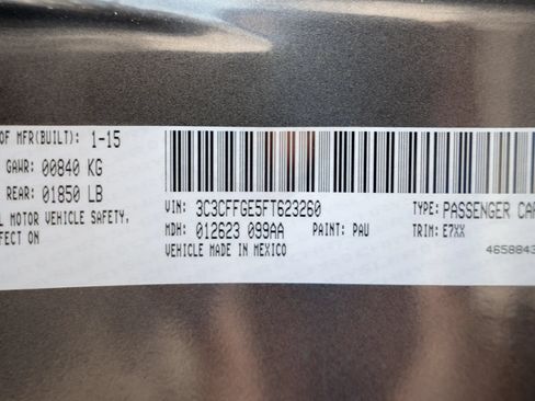 Used 2015 FIAT 500 e FWD image 50