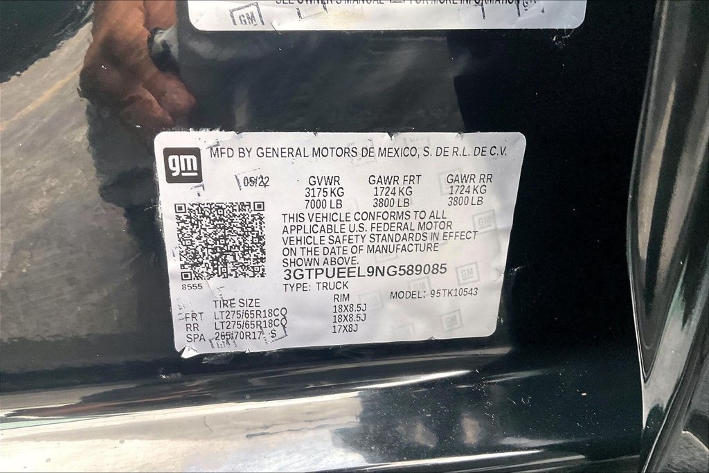 Used 2022 GMC Sierra 1500 AT4 w/ AT4 Preferred Package AWD/4WD image 23