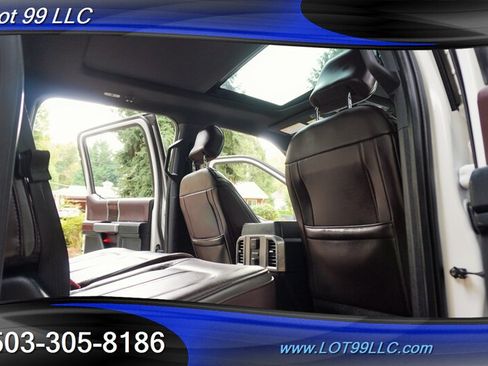 Used 2017 Ford F350 Platinum w/ Platinum Ultimate Package AWD/4WD image 14