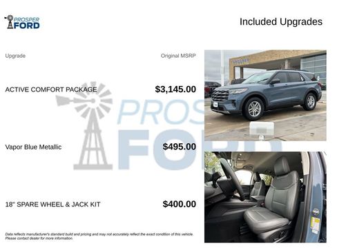 New 2026 Ford Explorer Active w/ Active Comfort Package RWD image 41
