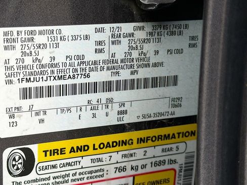 Used 2021 Ford Expedition XLT AWD/4WD image 35