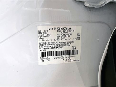 Certified 2021 Ford Edge SE FWD image 30