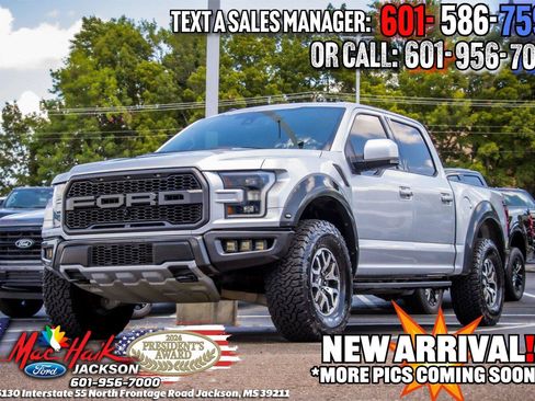Used 2018 Ford F150 Raptor w/ Equipment Group 802A Luxury AWD/4WD image 1
