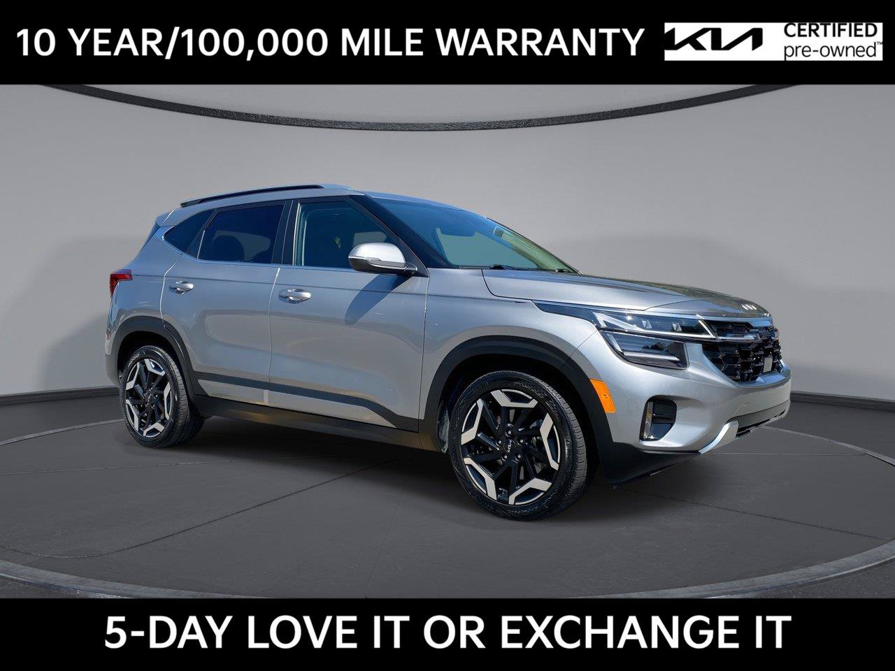 Certified 2025 Kia Seltos SX w/ SX Sunroof Package AWD/4WD image 1