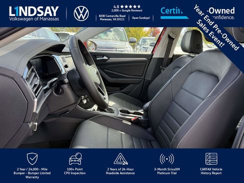 Certified 2024 Volkswagen Jetta SE w/ Panoramic Sunroof Package image 11