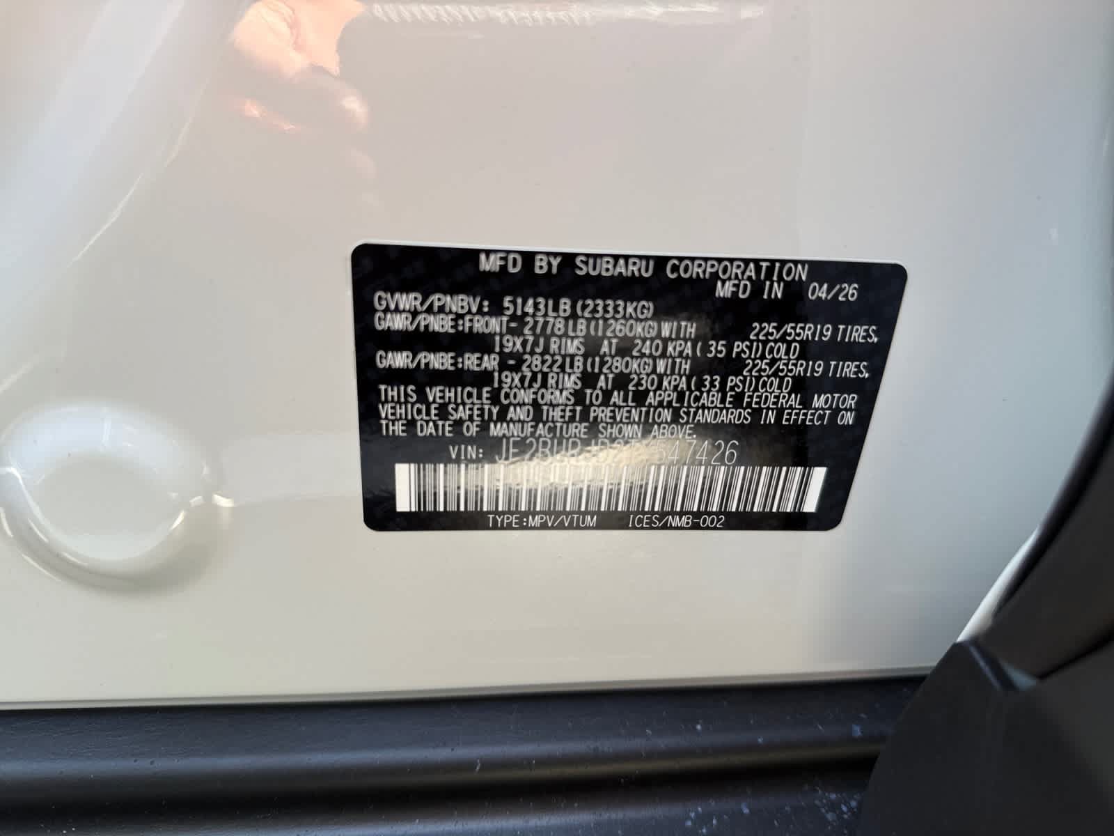 New 2026 Subaru Outback Touring XT AWD/4WD image 25