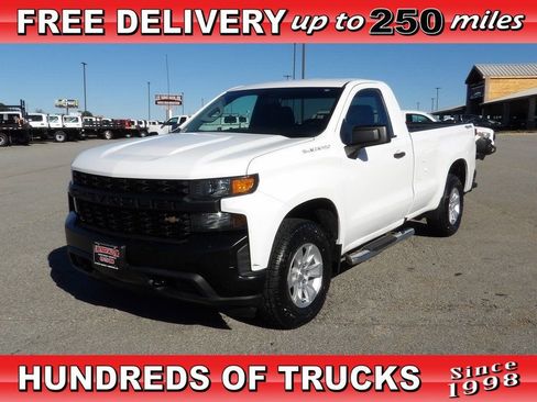 Used 2021 Chevrolet Silverado 1500 W/T w/ WT Value Package AWD/4WD image 1
