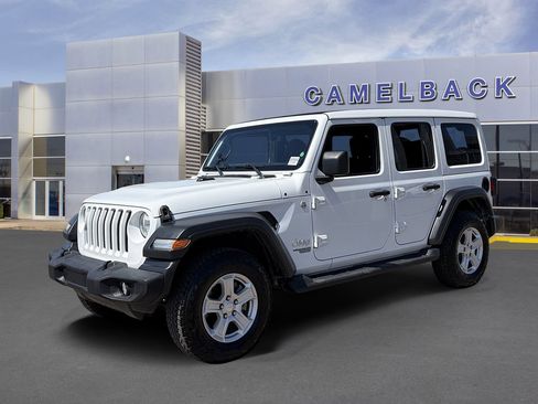 Used 2021 Jeep Wrangler Unlimited Sport w/ Sun And Sound Package AWD/4WD image 36