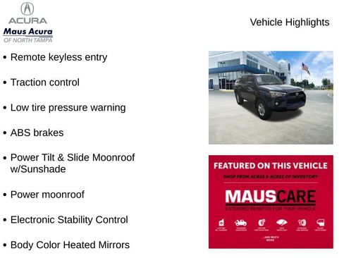 Used 2015 Toyota 4Runner SR5 Premium w/ Four Season Floor Mat Package image 8