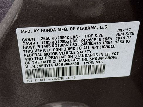 Used 2017 Honda Pilot EX image 42
