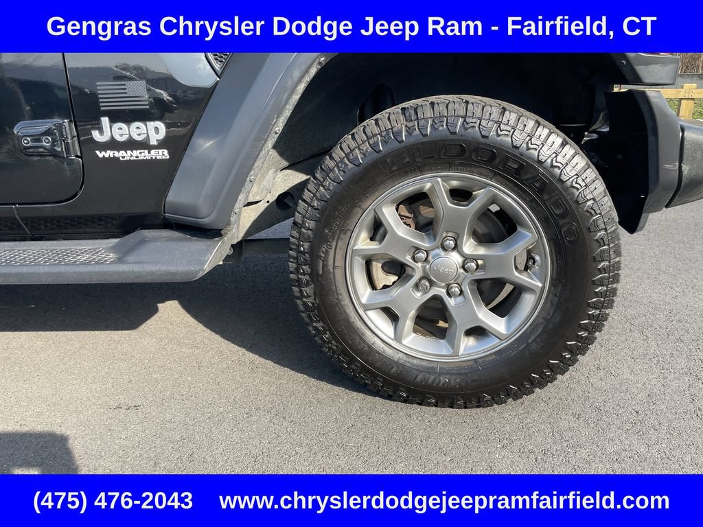 Certified 2020 Jeep Wrangler Unlimited Sport AWD/4WD image 7