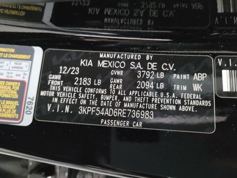 Used 2024 Kia Forte GT-Line w/ GT-Line Premium Package FWD image 32