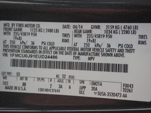 Used 2014 Ford Escape Titanium w/ Equipment Group 401A FWD image 33