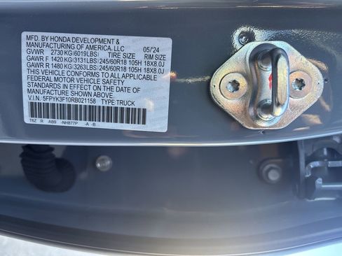 Certified 2024 Honda Ridgeline Sport image 36