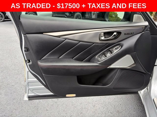 Used 2018 INFINITI Q50 Red Sport 400 w/ Sensory Package (Sport) RWD image 12