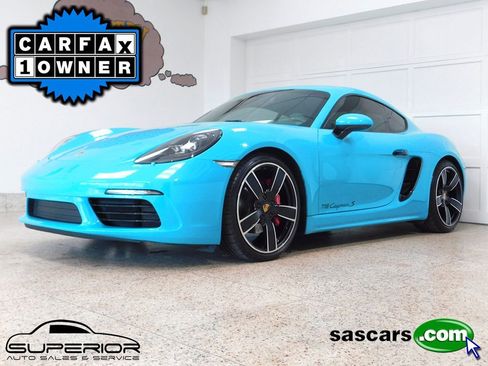 Used 2017 Porsche 718 Cayman S RWD image 1