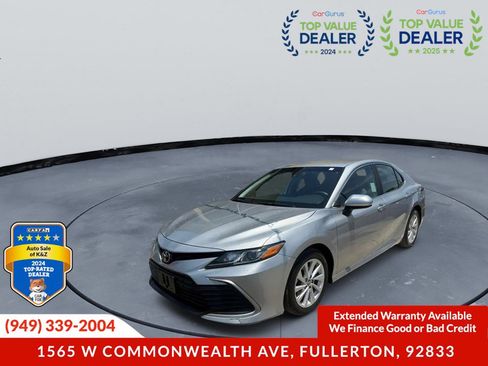 Used 2021 Toyota Camry LE FWD image 1
