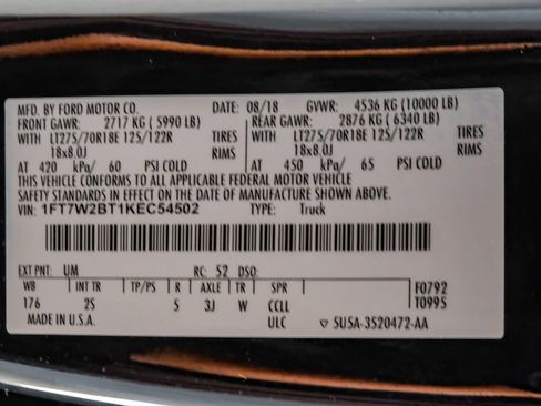 Used 2019 Ford F250 XLT w/ XLT Premium Package AWD/4WD image 65