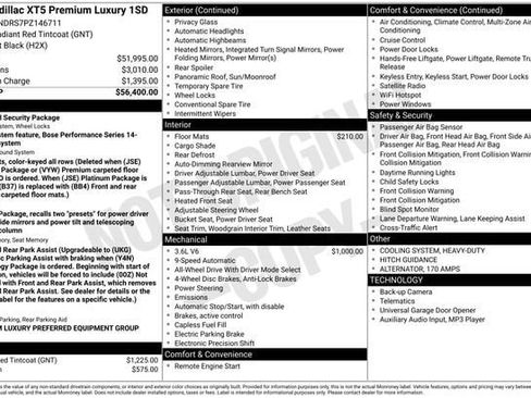 Certified 2023 Cadillac XT5 Premium Luxury image 12