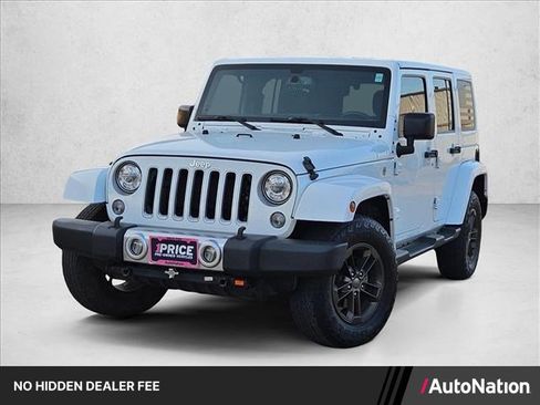 Used 2017 Jeep Wrangler Unlimited Sahara w/ Max Tow Package AWD/4WD image 1
