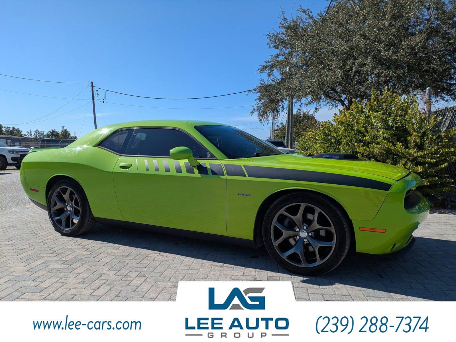 Used Green Dodge Challenger for Sale Near Me in Fort Myers, FL